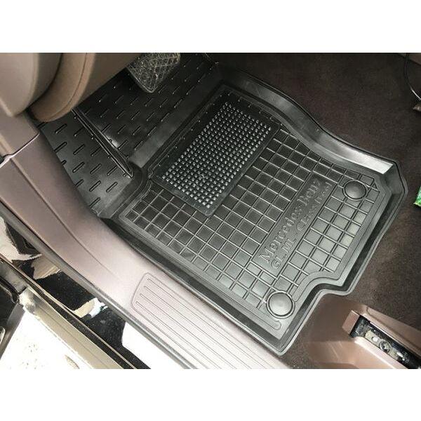 Гумові килимки в салон Mercedes GL (X166) 12- GLS 14-7 місць, фото 1