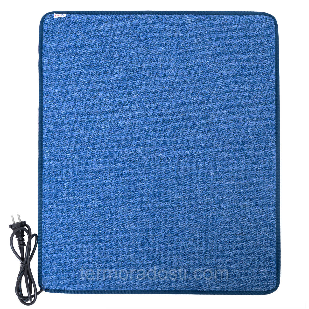 Теплий килимок з підігрівом LIFEX WC 50x50 Синій  | Електрокилим для ніг Warm Carpet