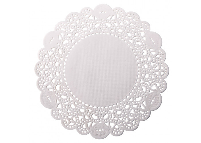 Серветки ажурні 38 см 100шт, фото 1
