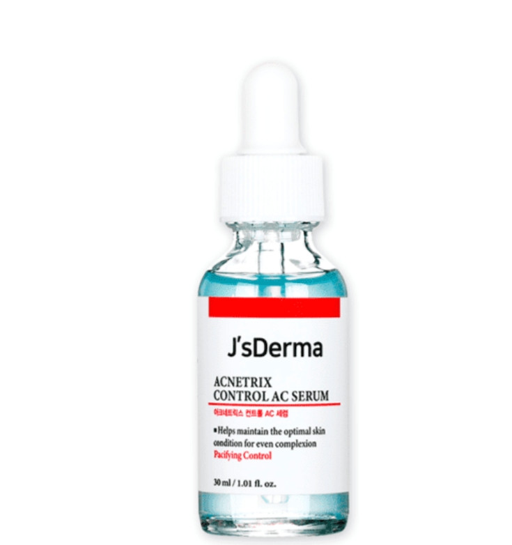 J’sDerma Acnetrix Control AC Serum 30 ml - Серум заспокійливий з ніацинамідом і цинком