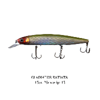 Воблер GLADIATOR "BATIATA" 1-2м 25г 13см Колір 13