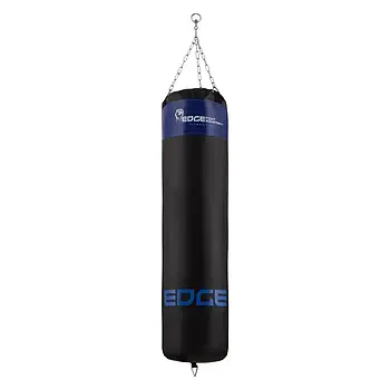 Боксерський мішок EDGE Lords 160*40см. вага 47 кг. EWW наповнений Black/Blue