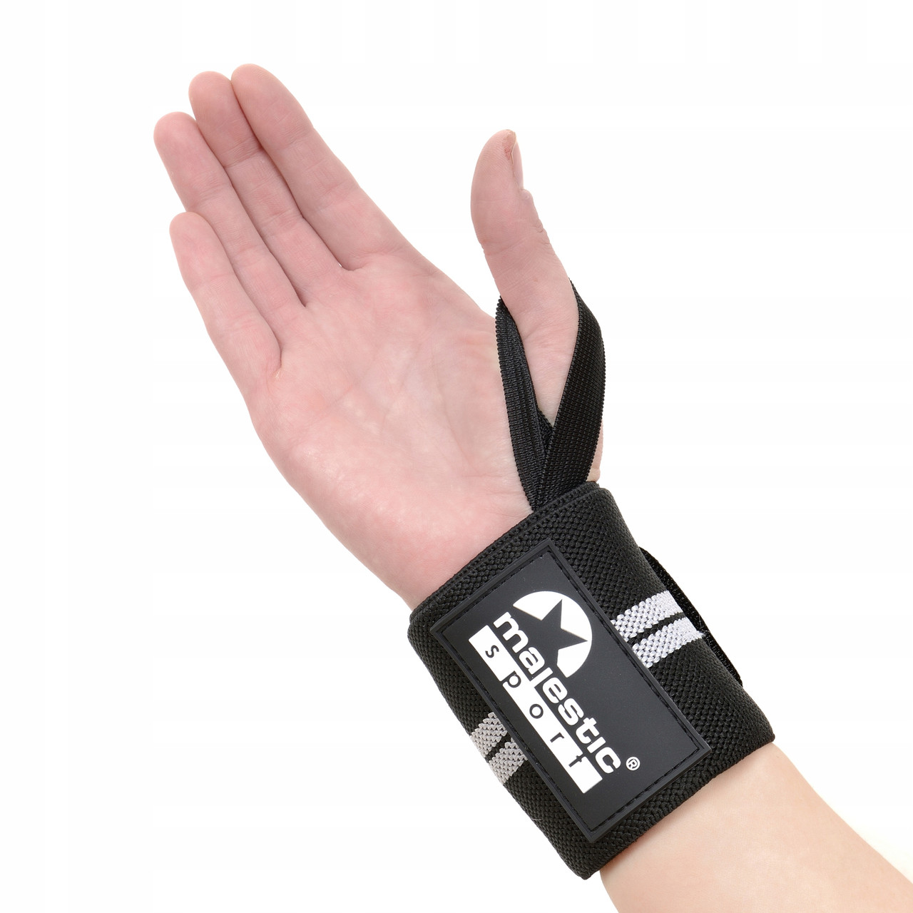 Бинти кистьові для зап'ястя Majestic Sport Wrist Wraps M-WS-BG Комплект 2 шт