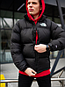 Модна чоловіча куртка The North Face 700 Men's 1996 Retro Nuptse Jacket чорна осінь зима, фото 2