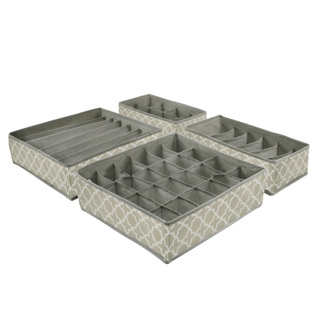 Набір органайзерів Springos HA3025 для зберігання білизни аксесуарів шкарпеток Комплект 4 шт, фото 1