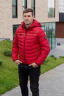 Зимняя мужская куртка Indaco 1169CQ (евро-зима) Красный, 50