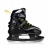 Роликові ковзани 4 в 1 SportVida SV-LG0068 Size 35-38 Black/Yellow ролики ковзани розсувні для дітей, фото 7