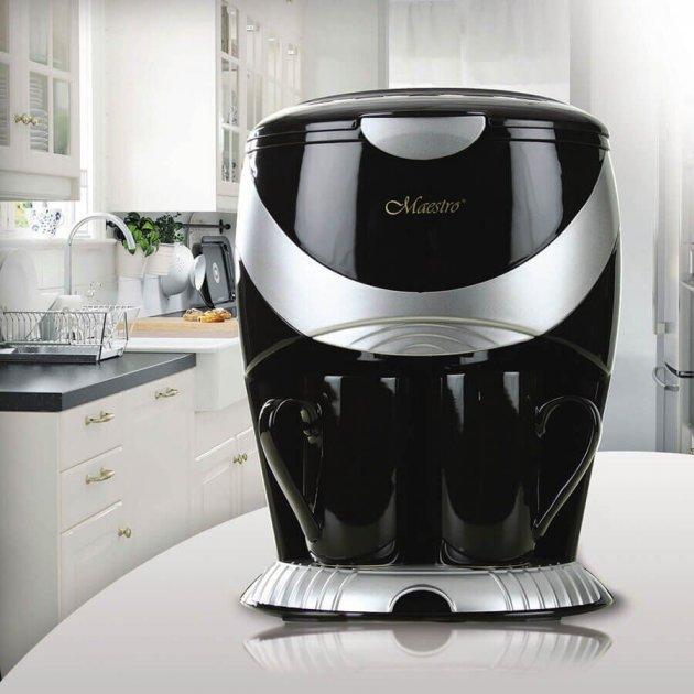 Крапельна кавоварка Maestro MR-402 2 чашки в комплекті