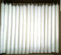 Свічки столові парафинові Довжина 23 см діаметр 1.2 100шт в упаковці