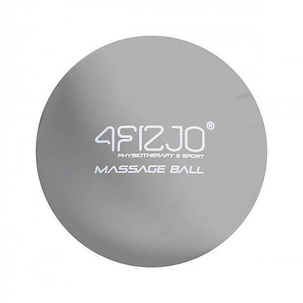 Масажний м'яч 4FIZJO Locrosesse Ball 6.25 см 4FJ0321 Grey, фото 1