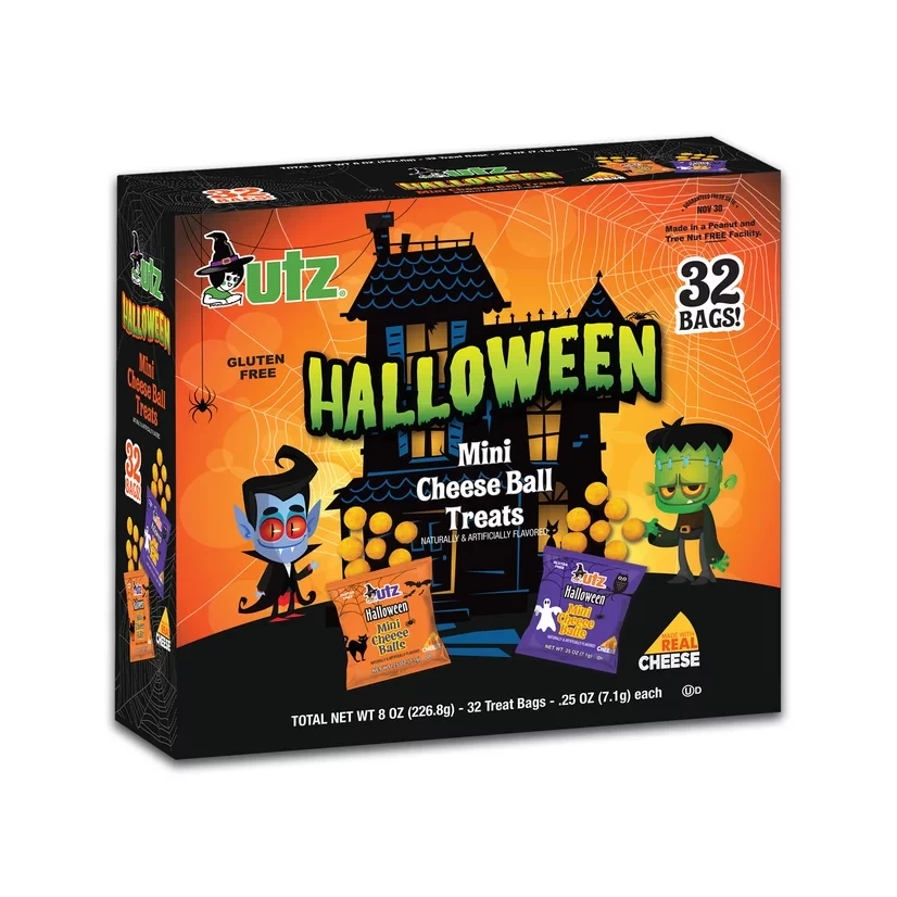 Сирні кульки Halloween mini cheese ball treats 226.8g — 32 шт.