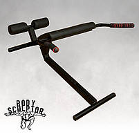 Тренажер для гіперекстензії 50х50 мм Чорний А175-Ч, фото 2