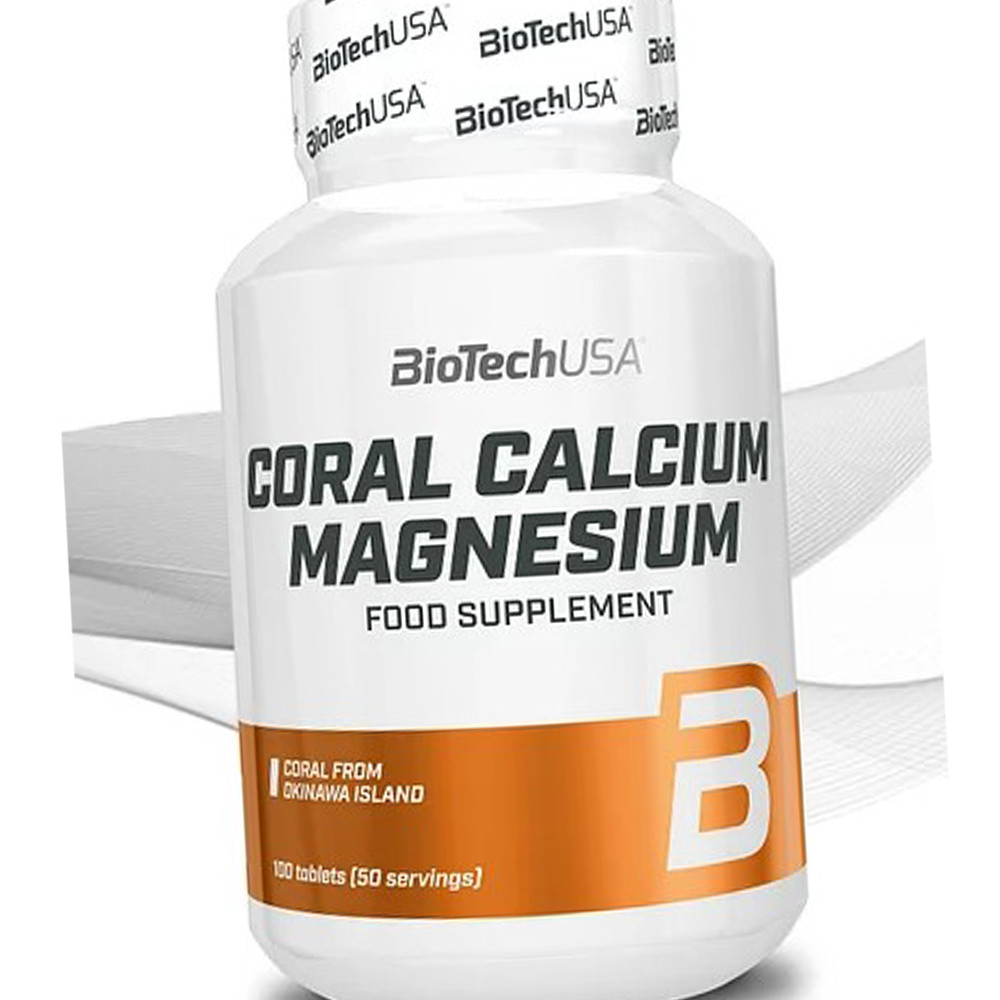Кальций Магний BioTech Coral Calcium Magnesium 100 капс Минеральный комплекс Vitaminka - фото 5 - id-p1699418597