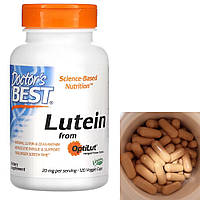 Лютеїн для зору Doctor's BEST Lutein with OptiLut 10 mg 120 капс Vitaminka Vitaminka