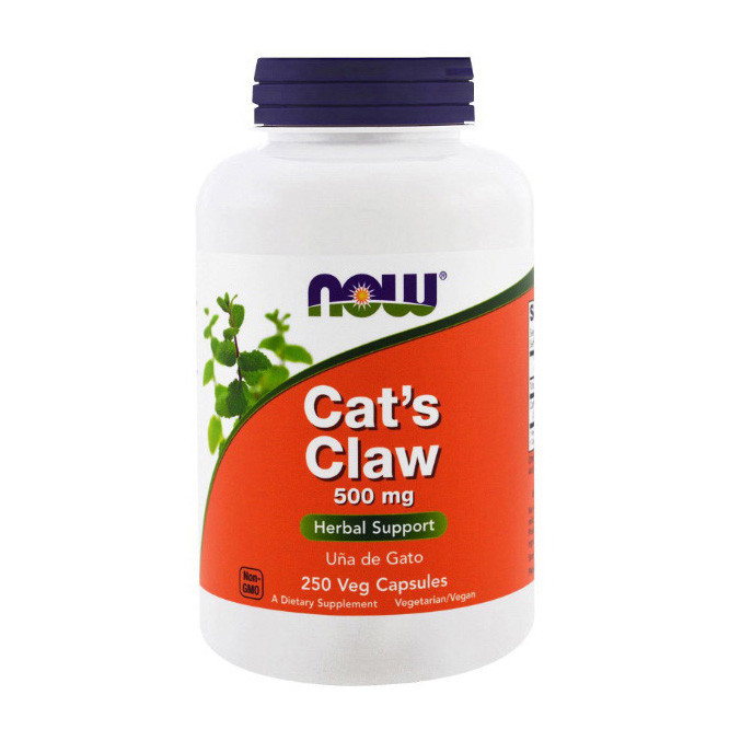 Кошачий коготь NOW Cats Claw 500 mg 250 капс Vitaminka - фото 3 - id-p1699418650