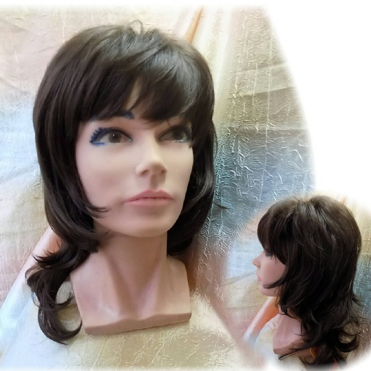 

Парик каскад удлиненный шоколадный Е-3460-6