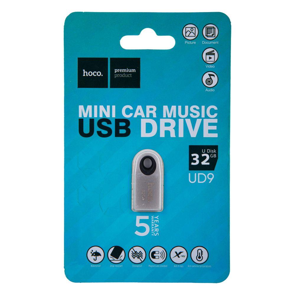 USB Flash Drive Hoco UD9 32GB (Сталевий)