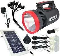 ВІДЕО ОБЗОР-Сонячна система 1908T (лампи,сон бат,радіо, Powerbank), нановинка 2025