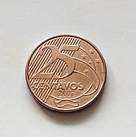 25 сентаво Бразилія 2007 р.