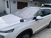 Защитная накидка с магнитами для лобового стекла от солнца, замерзания, снега.