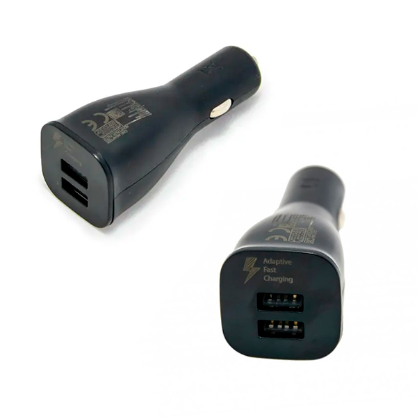 Зарядний в прикурювач 2 USB Fast charge AR61 15W, фото 1