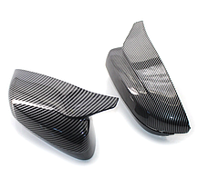 Накладки на дзеркала M Performance BMW (БМВ) G20 G21 G22 G23 G30 G31 G11 G12 G14 G15 G16 (2016-...) Карбон, фото 5