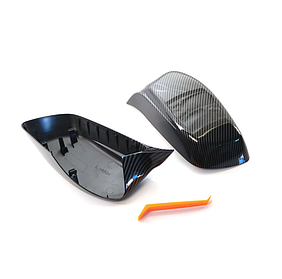 Накладки на дзеркала M Performance BMW (БМВ) 5 Series (E60,E61,E63,E64) 2003-2008 Карбон