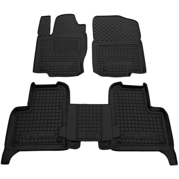 Гумові килимки в салон Mercedes ML (W166) 11- GLE 14-, фото 1