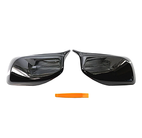 Накладки на дзеркала M Performance BMW (БМВ) 5 Series E60 E61 E63 E64 (2004-2007) Глянець