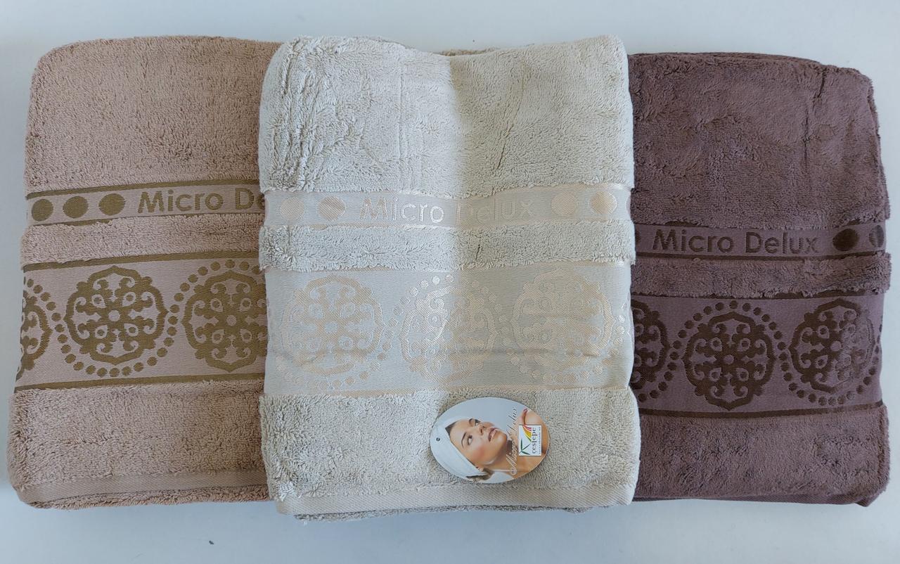 Рушники махрові сауна 150*90 «Cestepe Micro Delux Orient» 100% бавовна