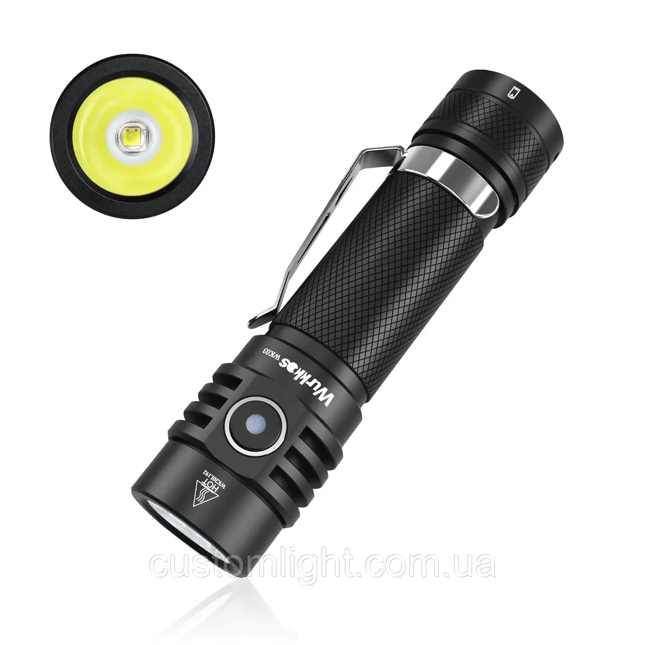 Ліхтарик Wurkkos WK03 1800LM, SST40 6500К