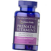 Витамины для беременных и кормящих женщин Puritan's Pride Prenatal Vitamins 100 таб Vitaminka