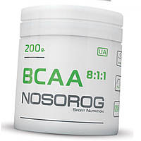 Бсааа в порошку Nosorog BCAA 8:1:1 200 г без смаку  Vitaminka Vitaminka