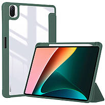 Чохол Galeo Hybrid Case with Stylus Holder для Xiaomi Pad 5 / Pad 5 Pro Dark Green