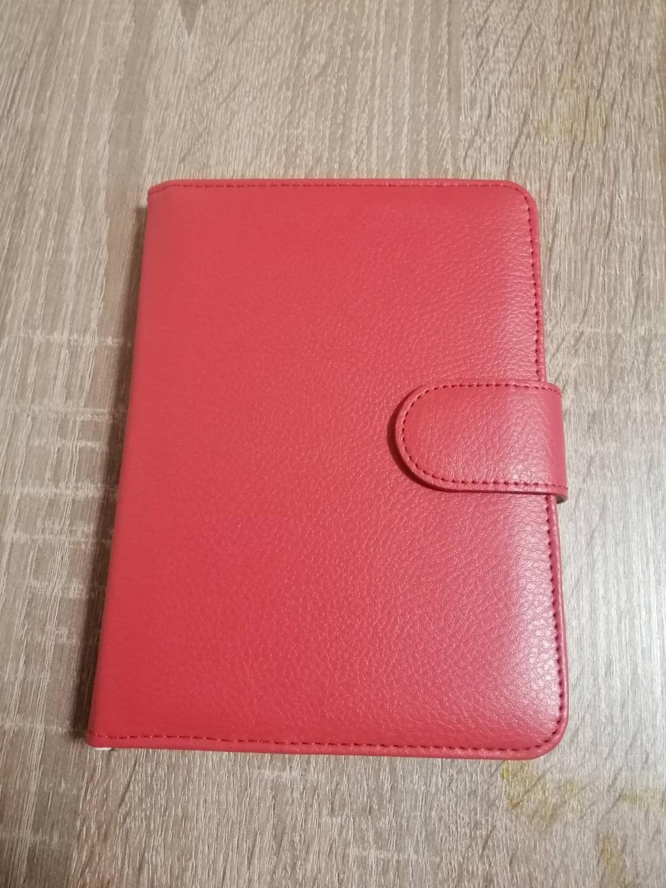Універсальний чехол обкладинка елетронної книги  5" 6" дюймів Pocketbook червоний