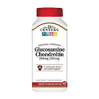 Для суставов 21st Century Glucosamine Chondroitin 250мг/200мг 120 капс Топ продаж Vitaminka