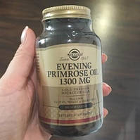 Масло вечерней примулы Solgar Evening primrose Oil 1300 mg 60 капсул Vitaminka