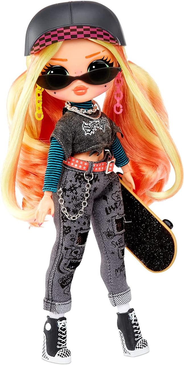 Лялька ЛОЛ ОМГ Леді Скейтер LOL Surprise OMG Skatepark Q.T. Fashion Doll with 20 Surprises 5 серія 580423