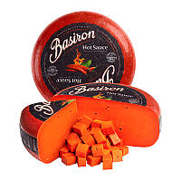 Сыр с острым соусом "Hot Sauce Basiron" голова 4 kg