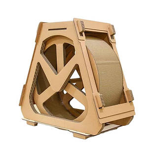 Кігтеточка, дряпка — будиночок із картону для кішок Avko ACS023