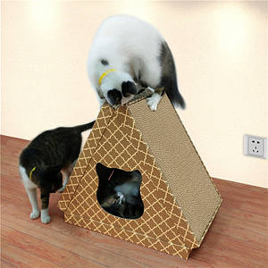 Кігтеточка, в'язка-ліжечко з картону для кішок Avko ACS022