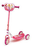 Дитячий самокат "Дисней Принцеси" Smoby з металевою рамою, триколісний, 3+ | 750153, фото 2