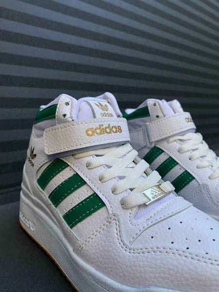 Adidas Forum 84 Hight White Green ALL09716 High Top Store 1150904886