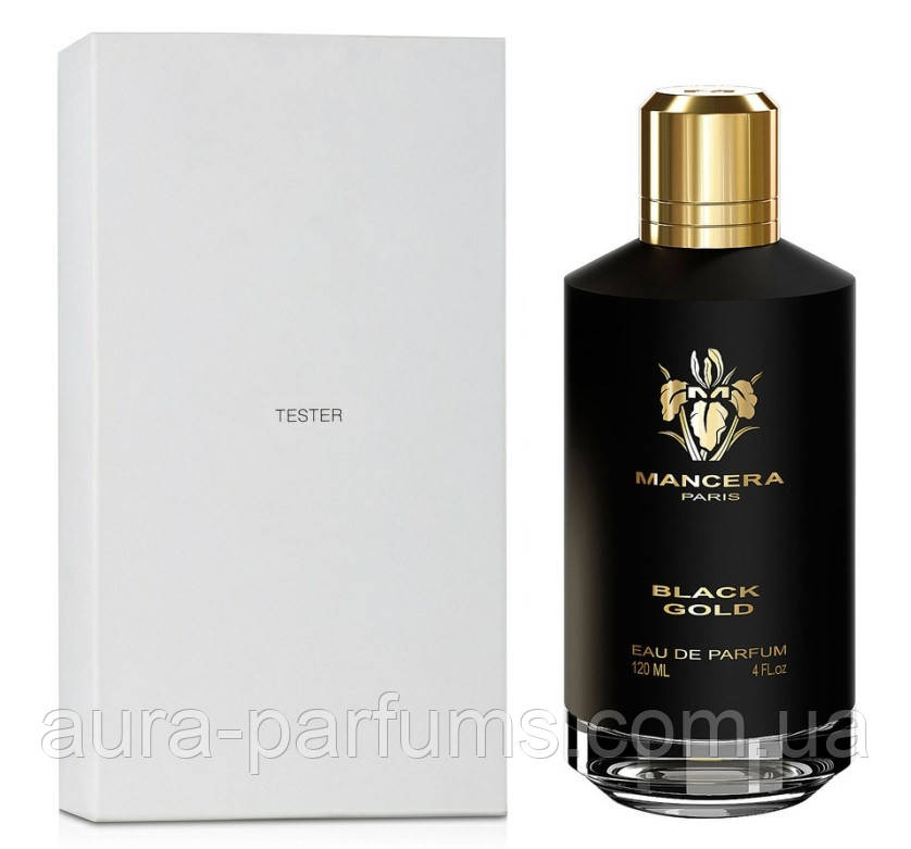 Парфуми унісекс Mancera Black Gold Tester (Мансера Блек Голд) Парфумована вода 120 ml/мл Тестер