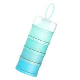 Контейнер-дозатор для зберігання суміші/сніків/горіхів/сипучих Food fusion — блакитний (LB-70551), фото 2