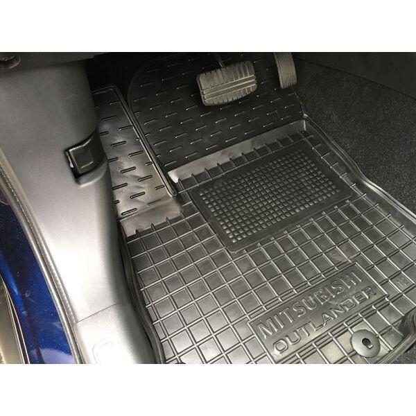 Гумові килимки в салон Mitsubishi Outlander 2012-, фото 1