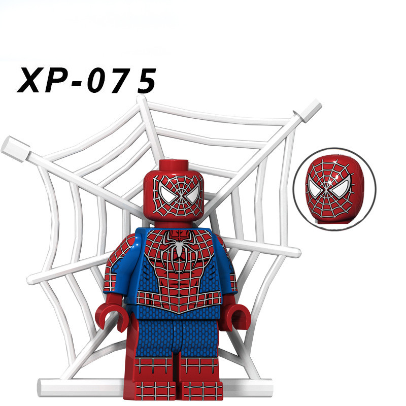 Фигурка человек паук с паутиной для лего lego 1 шт, цена 127.50 грн ...