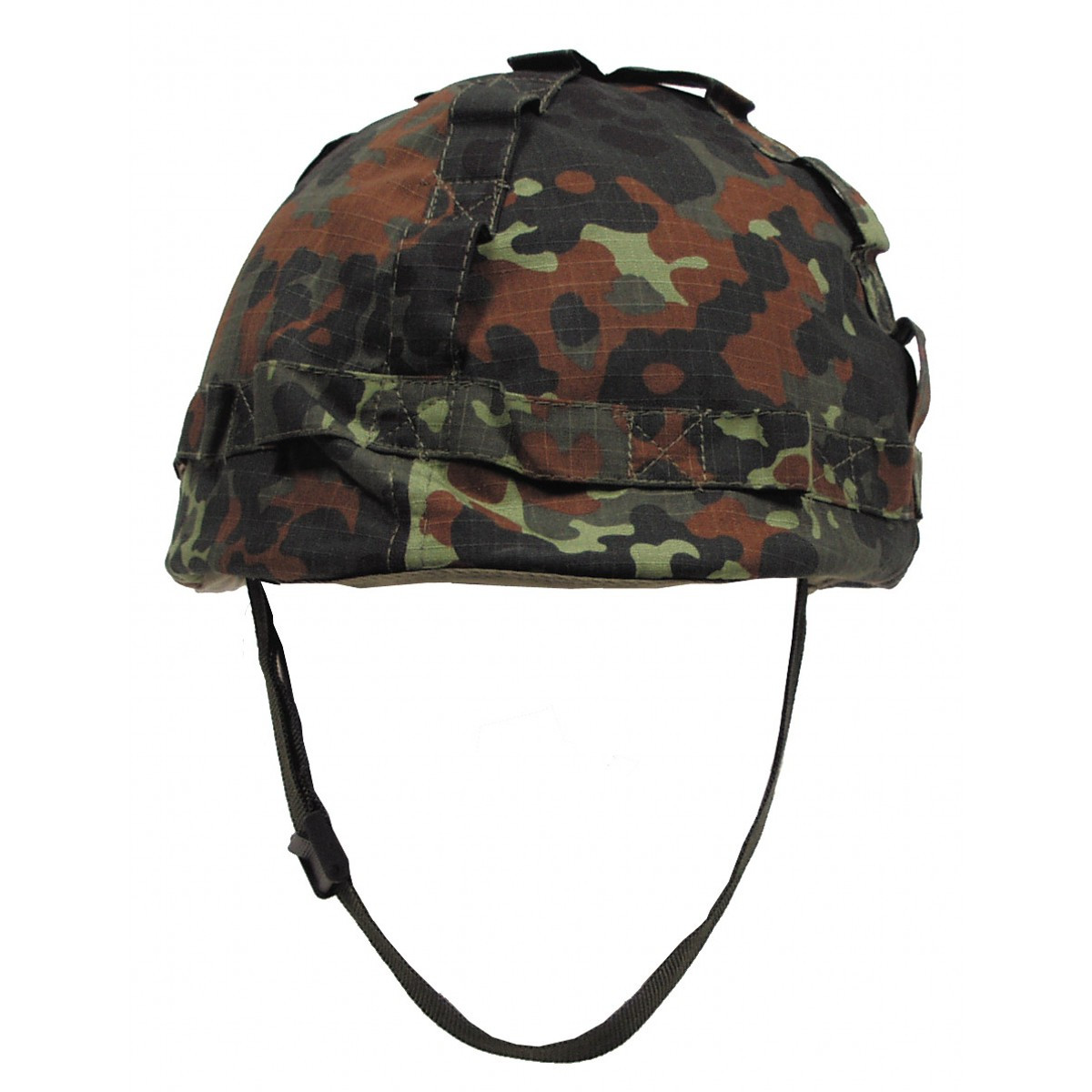 Шлем американский, пластиковый, с тканевым покрытием, камуфляж - фото 1 - id-p1699526643