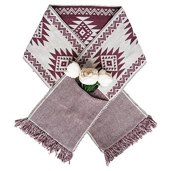 Шарф із карманами в'язаний ohaina Carpathians