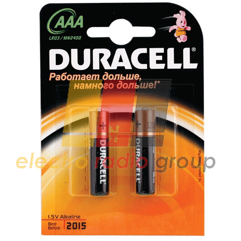 Батарейка Duracell aaa, lr3